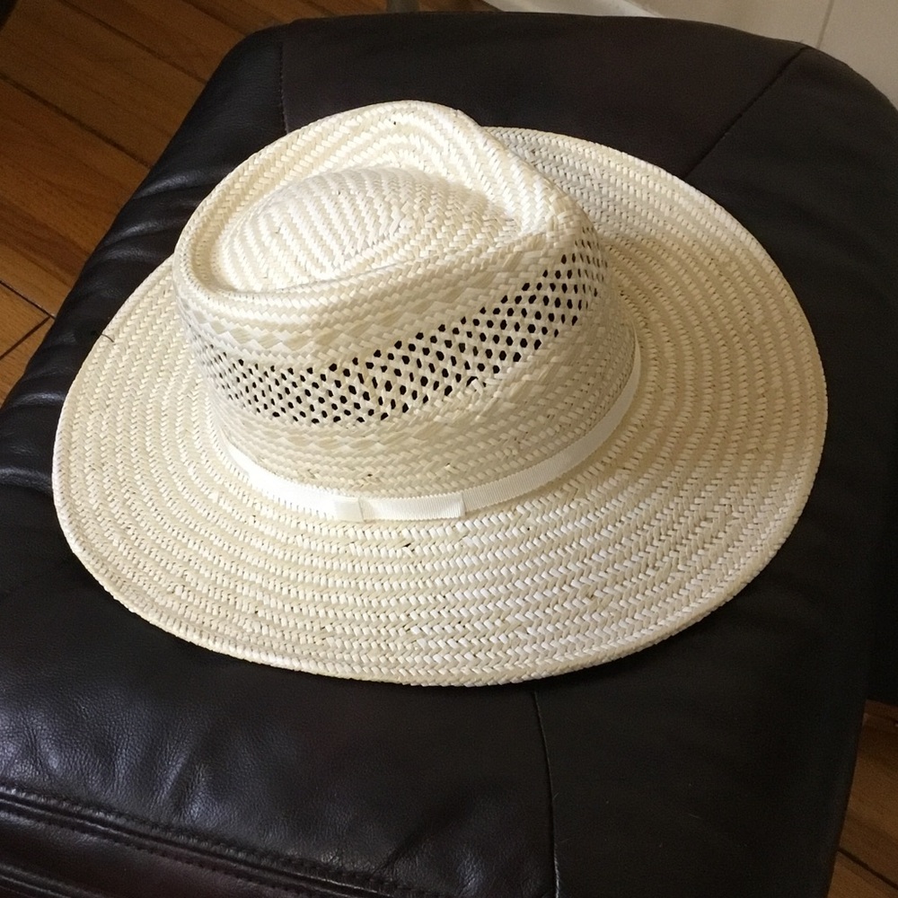 Banana Republic Factory Cream Straw Hat